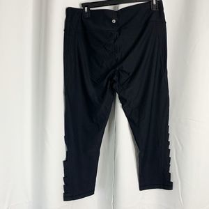 90 Degree By Reflex Pants - 90 degrees by reflex side slit capris XL black 90 Degree By Reflex Pants - 90 degrees by reflex side slit capris XL black